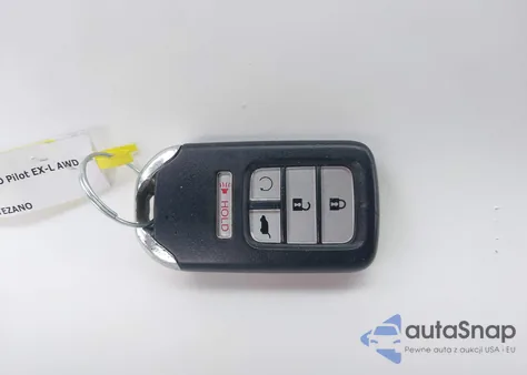 2016 Honda Pilot Ex-L from USA, damaged, VIN 5FNYF6H5XGB100736